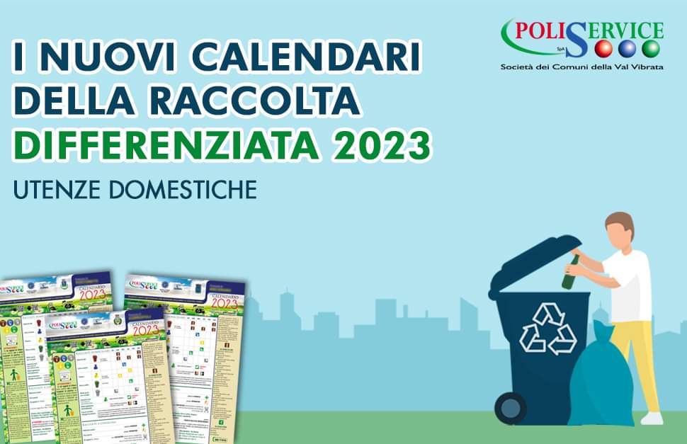 Calendario Raccolta Differenziata PORTA A PORTA 2023
